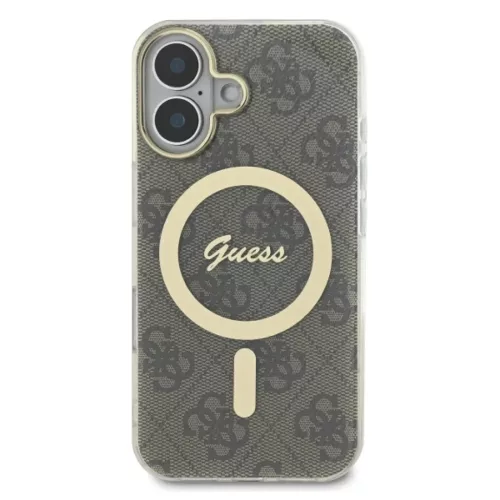 iPhone 16 Plus barna tok Guess GUHMP16MH4STW-3666339342012 3 kép