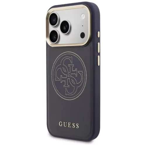 iPhone 17 Pro Guess Perforated 4G MagSafe tok kék-3666339582869 2 kép