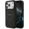 iPhone 17 Pro Guess 4G Ring Classic Logo MagSafe fekete tok