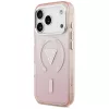 iPhone 17 Pro Guess IML Gradient Triangle Logo MagSafe rózsaszín tok-3666339516338 4 kép