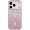 iPhone 17 Pro Guess IML Gradient Triangle Logo MagSafe rózsaszín tok-3666339516338 5 kép