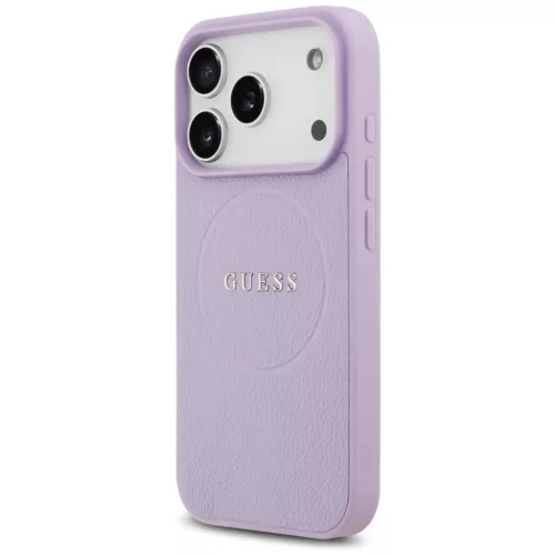 iPhone 17 Pro tok Guess Grained Ring MagSafe lila tok-3666339490942 2 kép