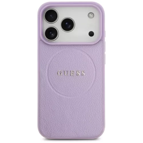 iPhone 17 Pro tok Guess Grained Ring MagSafe lila tok-3666339490942 3 kép