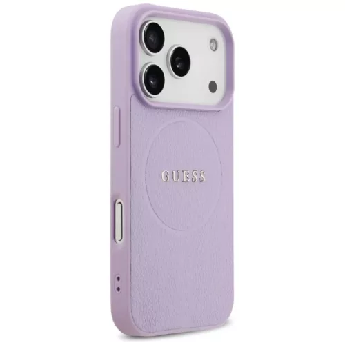 iPhone 17 Pro tok Guess Grained Ring MagSafe lila tok-3666339490942 4 kép