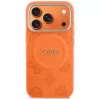 iPhone 17 Pro Guess Peony Hot Stamp MagSafe tok narancssárga-3666339593100 3 kép