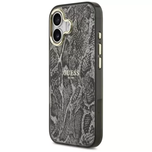 iPhone 17 Guess Python mintás MagSafe tok Fekete-3666339535315 2 kép