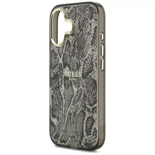 iPhone 17 Guess Python mintás MagSafe tok Fekete-3666339535315 6 kép