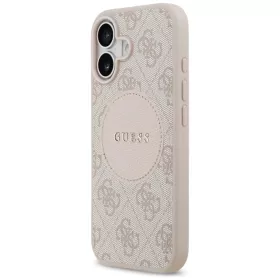 iPhone 17 Guess 4G Circle Classic Logo MagSafe rózsaszín tok-3666339490041 2 kép