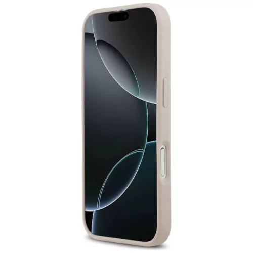 iPhone 17 Guess 4G Circle Classic Logo MagSafe rózsaszín tok-3666339490041 5 kép