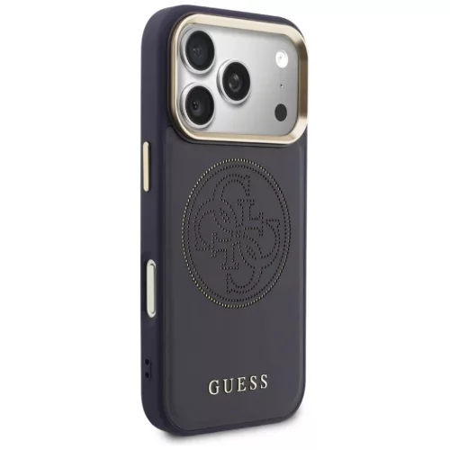 iPhone 17 Pro Max Guess Perforált 4G MagSafe tok kék-3666339582876 4 kép