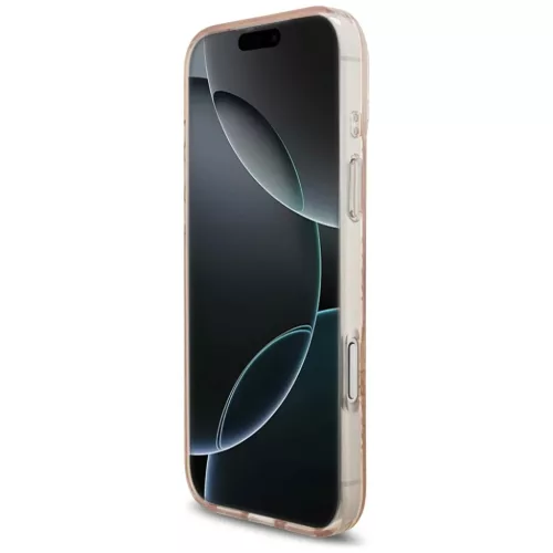 iPhone 17 Pro Max Guess IML Flowers Electro Pearl Pántos MagSafe tok -3666339526061 5 kép