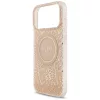 iPhone 17 Pro Max Guess IML Flowers Electro Pearl Pántos MagSafe tok -3666339526061 6 kép