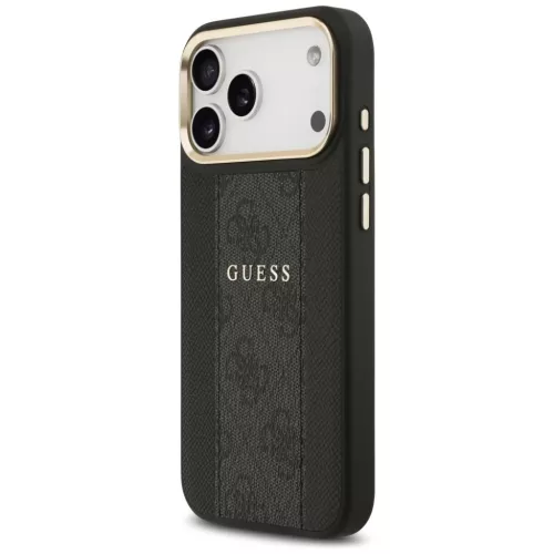 iPhone 17 Pro Max Guess 4G Stripe MagSafe tok fekete-3666339520342 2 kép