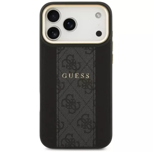 iPhone 17 Pro Max Guess 4G Stripe MagSafe tok fekete-3666339520342 3 kép
