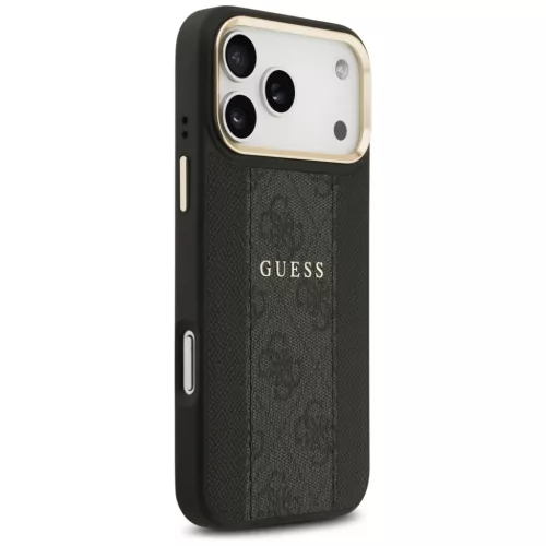iPhone 17 Pro Max Guess 4G Stripe MagSafe tok fekete-3666339520342 4 kép