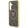 Samsung Galaxy S25 Guess 4G Glitter Triangle Buttons MagSafe barna tok-3666339449599 6 kép