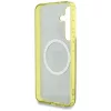 Samsung Galaxy S25 Guess 4G Glitter Triangle Buttons MagSafe barna tok-3666339449599 7 kép