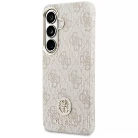 Samsung Galaxy S26 Guess 4G Rhinestone Round Logo MagSafe tok rózsasz-3666339613365 2 kép