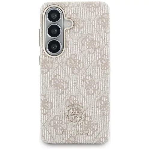 Samsung Galaxy S26 Guess 4G Rhinestone Round Logo MagSafe tok rózsasz-3666339613365 3 kép