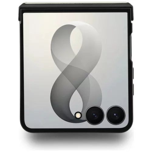  Samsung Galaxy Z Flip8 bézs Guess Magnetic Ring Stand Grained Classi-3666339662790 4 kép