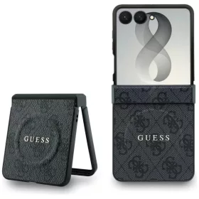  Samsung Galaxy Z Flip8 fekete Guess 4G Classic MagSafe tok