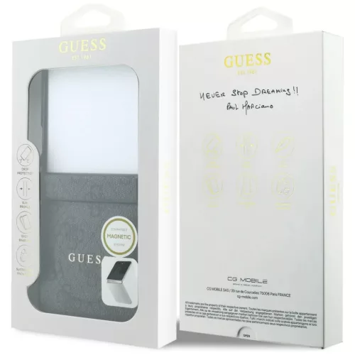  Samsung Galaxy Z Flip8 fekete Guess 4G Classic MagSafe tok-3666339662646 8 kép