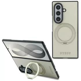  Samsung Galaxy Z Fold8 Ultra bézs Guess Magnetic Ring Stand Grained -3666339662806 1 kép