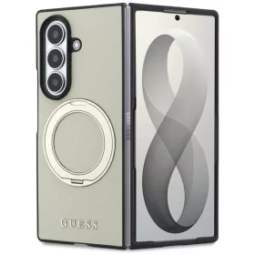  Samsung Galaxy Z Fold8 Ultra bézs Guess Magnetic Ring Stand Grained -3666339662806 2 kép