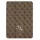 Guess 4G Big Metal Logo tok iPad Pro 12.9'' 2021 (barna)