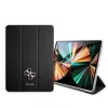 Guess Saffiano 4G Big Metal Logo tok iPad Pro 12.9'' 2021 (fekete)