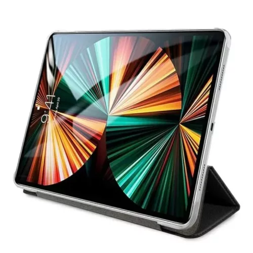 Guess Saffiano 4G Big Metal Logo tok iPad Pro 12.9'' 2021 (fekete)-3666339016487 4 kép