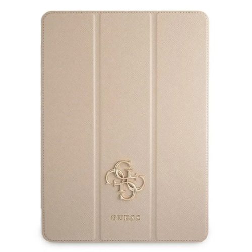 Guess Saffiano 4G Big Metal Logo tok iPad Pro 12.9'' 2021 (arany)-3666339016449 1 kép