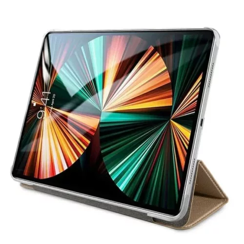Guess Saffiano 4G Big Metal Logo tok iPad Pro 12.9'' 2021 (arany)-3666339016449 3 kép