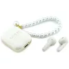 Guess Pearl Strap TWS vezeték nélküli fülhallgató fehér