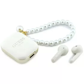   Guess Pearl Strap TWS vezeték nélküli fülhallgató fehér