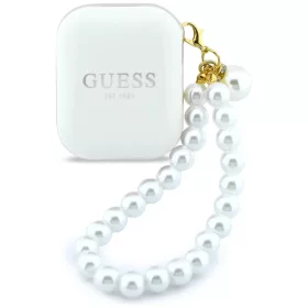 Guess Pearl Strap TWS vezeték nélküli fülhallgató fehér-3666339593575 2 kép