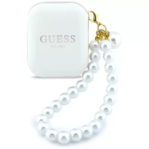 Guess Pearl Strap TWS vezeték nélküli fülhallgató fehér-3666339593575 2 kép