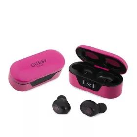 Guess GUTWST31EK TWS Bluetooth fülhallgató + magenta dokkoló állom-3666339128890 1 kép