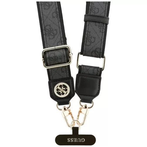 Guess Universal CBDY 4G Tether Patch Strass Fém Logó fekete,-3666339550653 3 kép