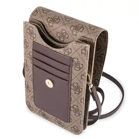 Guess 4G univerzális tok és pénztárca barna-3700740448335 2 kép