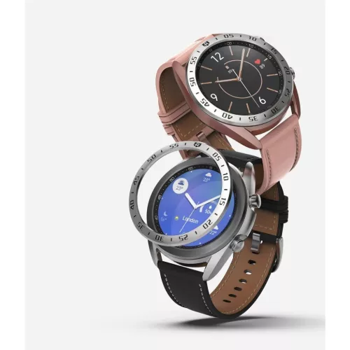 Ringke Samsung Galaxy Watch 3 41 mm káva díszelem ezüst színben (G-8809716078110 4 kép