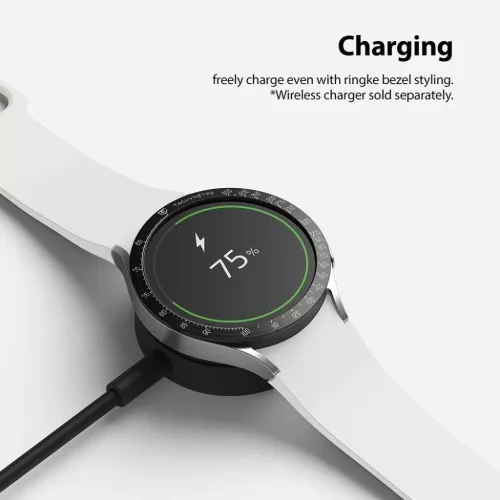 Samsung Galaxy Watch 4 40mm Ringke káva díszelem fekete-8809818841551 6 kép