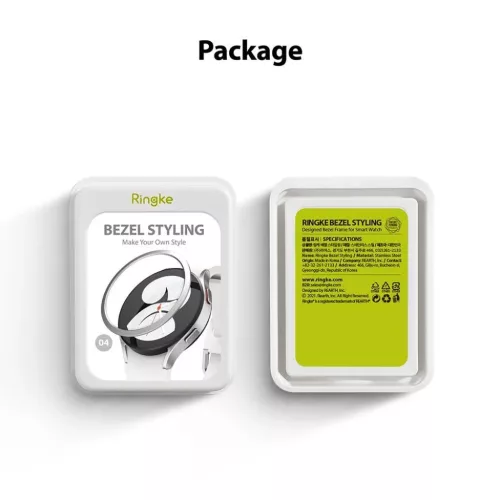 Samsung Galaxy Watch 4 40mm Ringke káva díszelem fekete-8809818841551 9 kép