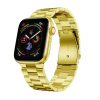 Apple Watch 4/5/6/7/8/SE (38/40/41mm) fém óraszíj arany színű Alp- 1 kép