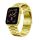 Apple Watch 4/5/6/7/8/SE (38/40/41mm) fém óraszíj arany színű Alp- 1 kép