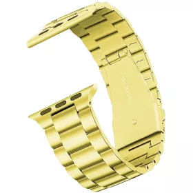 Apple Watch 4/5/6/7/8/SE (38/40/41mm) fém óraszíj arany színű Alp- 2 kép