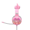 Havit GAMENOTE H2233d gaming, gamer fejhallgató RGB (rózsaszín)-6939119024024 2 kép