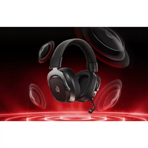 QCY Heroad VNT200 fekete gamer fejhallgató-6957141411483 7 kép