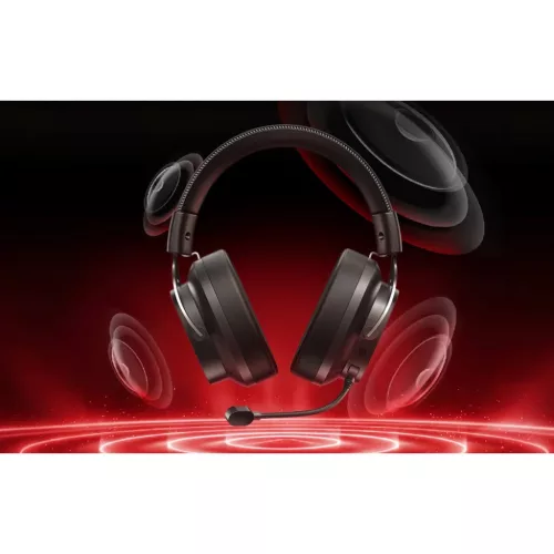 QCY Heroad VNT200 fekete gamer fejhallgató-6957141411483 8 kép