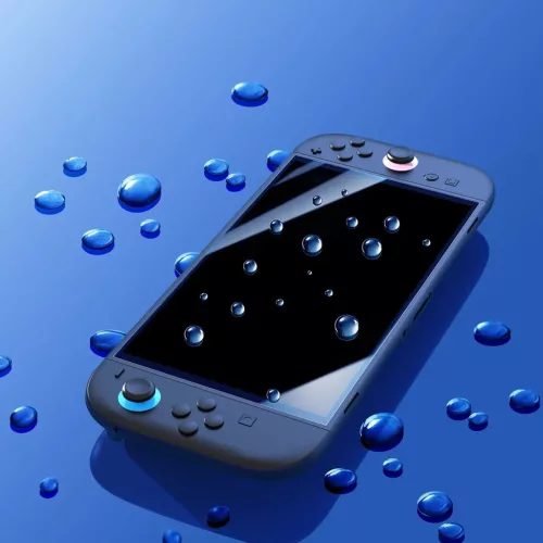  Nintendo Switch 2 Edzett üveg Dux Ducis HD üvegfólia szerelési ke-6971824156652 5 kép